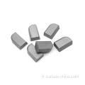 Tungsten Carbide Brated Tips Type B pour les outils